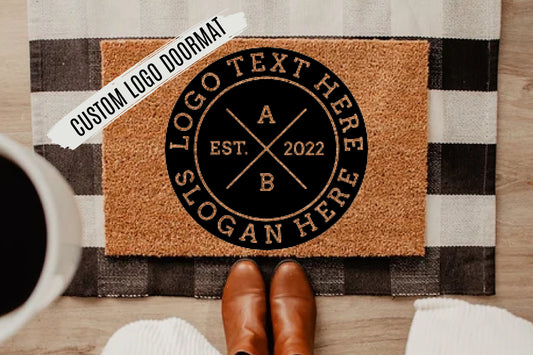 Logo Doormat, Business Name Doormat, Business Owners, Welcome Doormat, Custom Doormat, Welcome Family Mat, Housewarming Gift